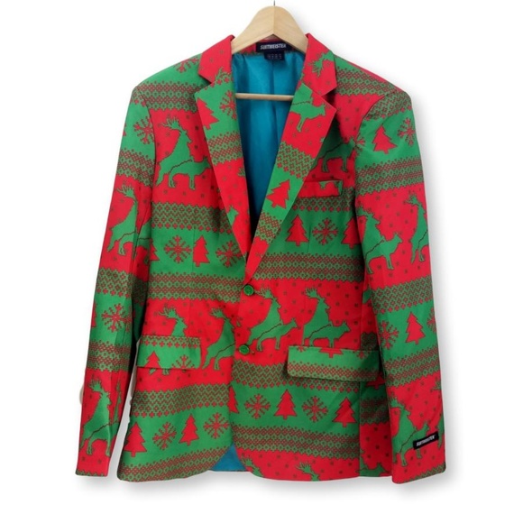 Suitmeister Other - Suitmeister Naughty Reindeer Ugly Christmas Jacket